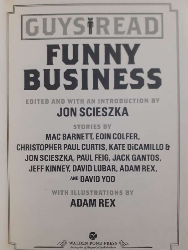 Funny Business ~ edited by Jon Scieszka
