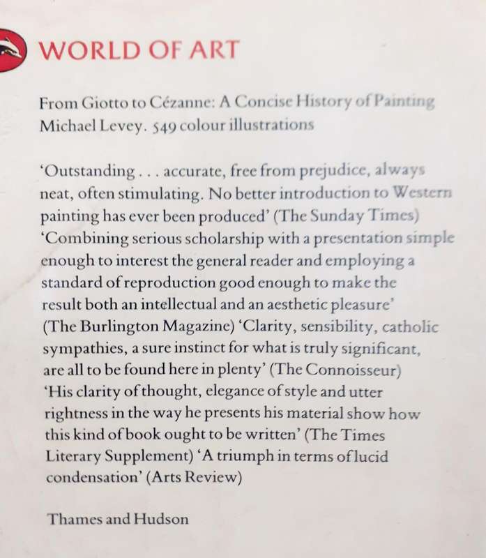 From Giotto to Cezanne ~ Michael Levey