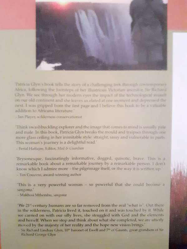 (signed) Footing with Sir Richard's Ghost ~ Patricia Glyn