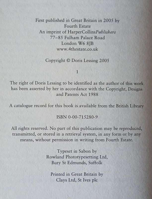 The Story of General Dann and Mara's Daughter ~ Doris Lessing