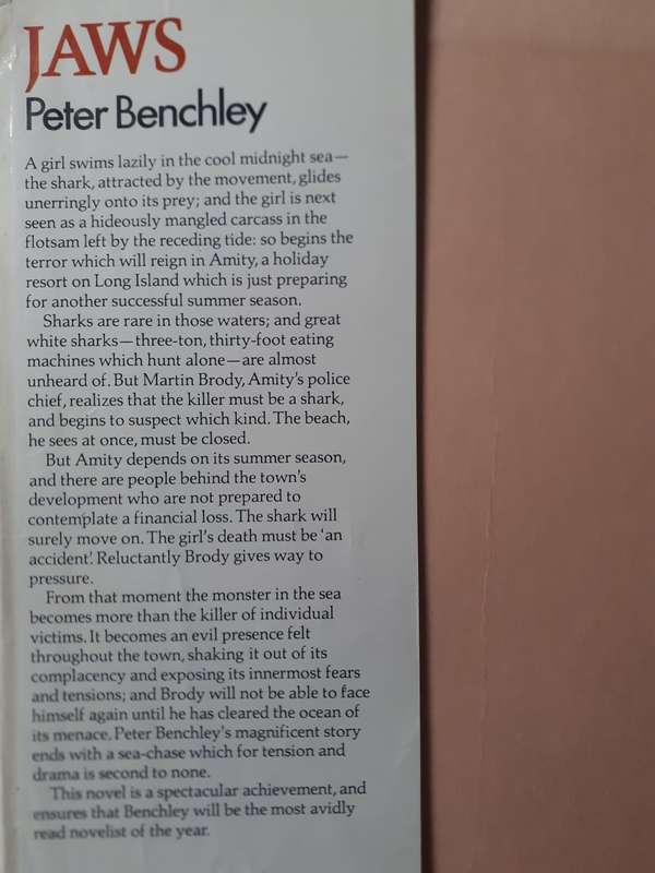 Jaws ~ Peter Benchley