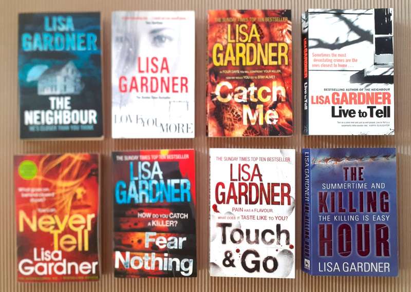 Bundle of 8 novels by Lisa Gardner