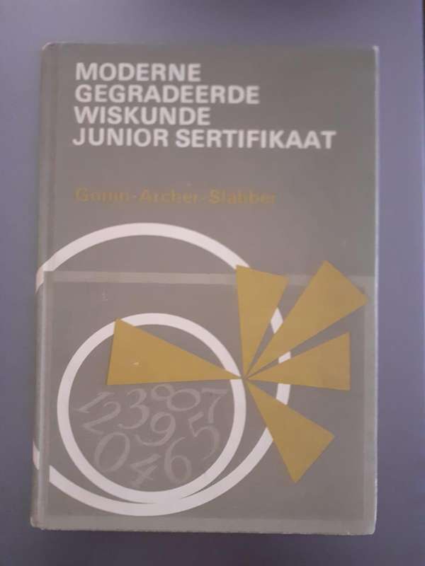Moderne Gegradeerde Wiskunde Junior Sertifikaat ~ Gonin / Archer / Slabber