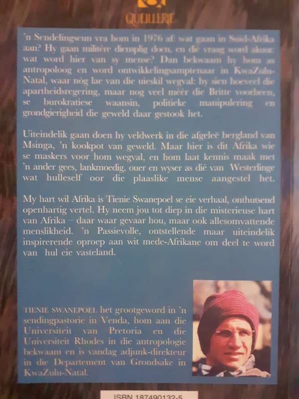 My Hart Wil Afrika ~ Tienie Swanepoel