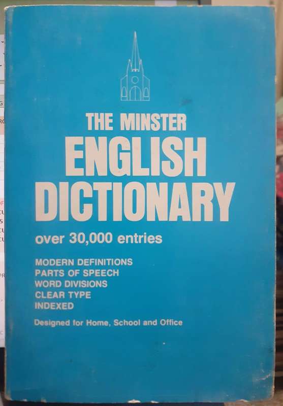 The Minster English Dictionary ~ MINISTER