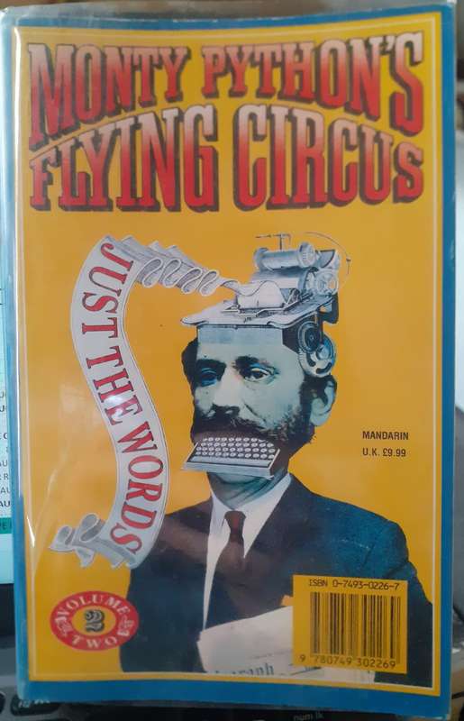 Monty Python's Flying Circus - Just the Words Volume 1&2 in one book ~ Champman / Cleese etc.