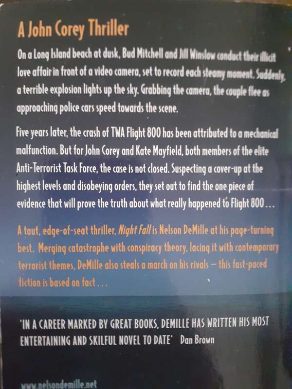 Night Fall ~ Nelson DeMille