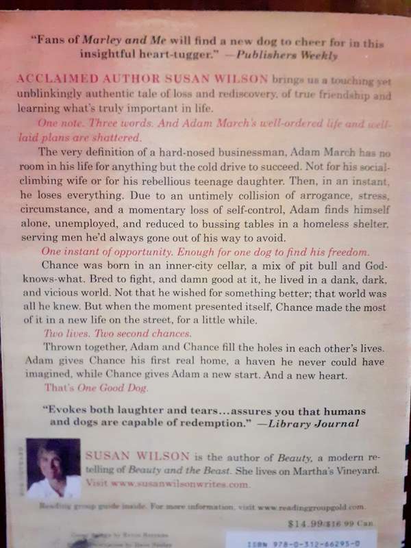 One Good Dog ~ Susan Wilson