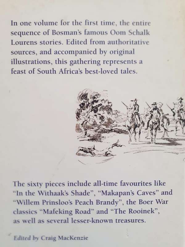 The Complete Oom Schalk Lourens Stories ~ Herman Charles Bosman