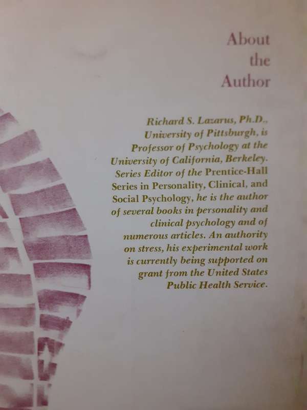 Personality ~ Richard S Lazarus