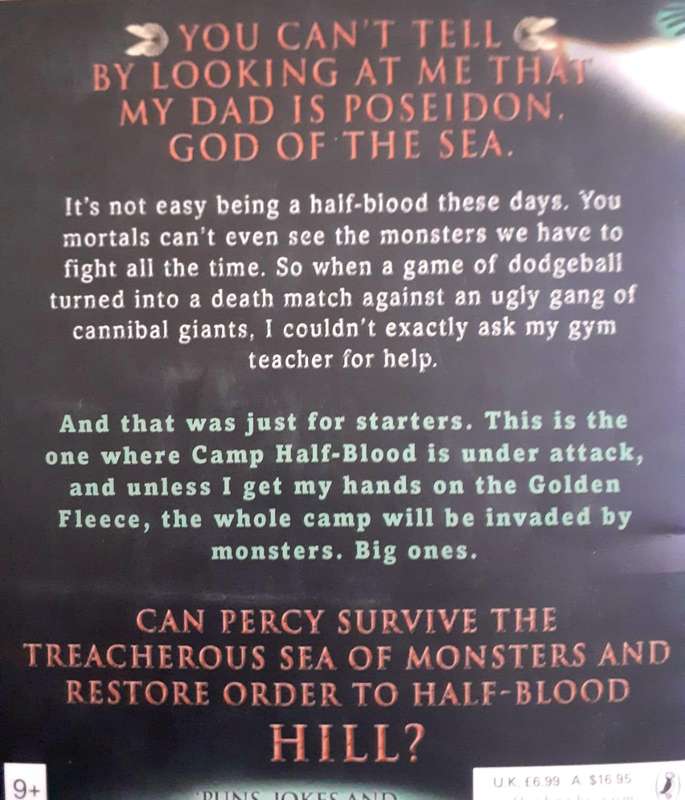 Percy Jackson and the Sea of Monsters ~ Rick Riordan