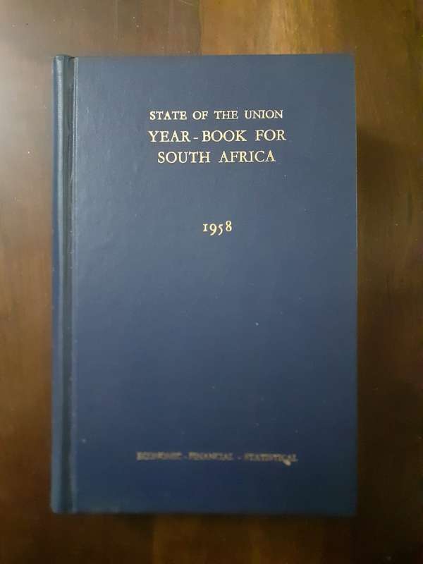 Year-Book for SA 1958 ~ STATE OF THE UNION