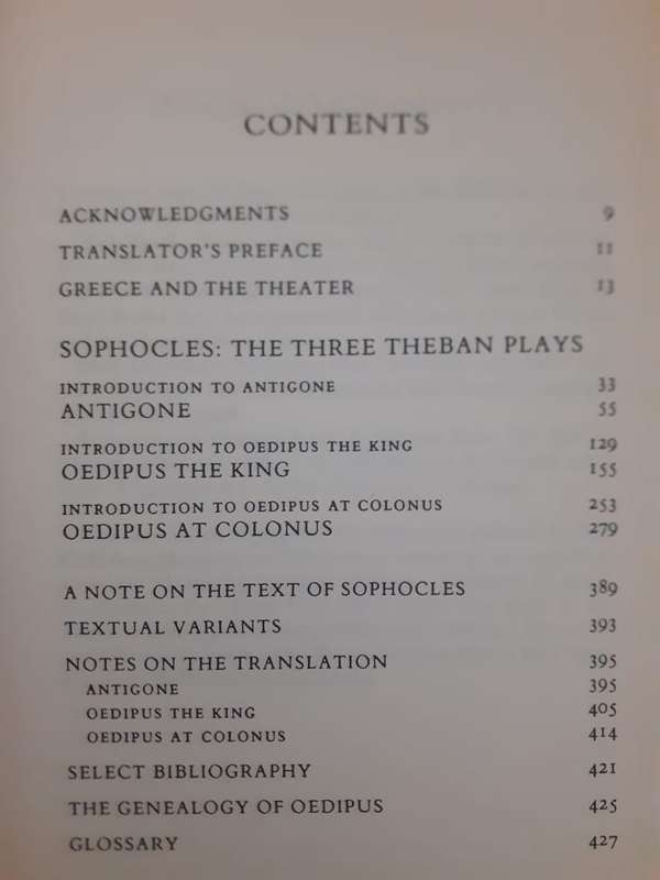The Three Theban Plays ~ Sophocles