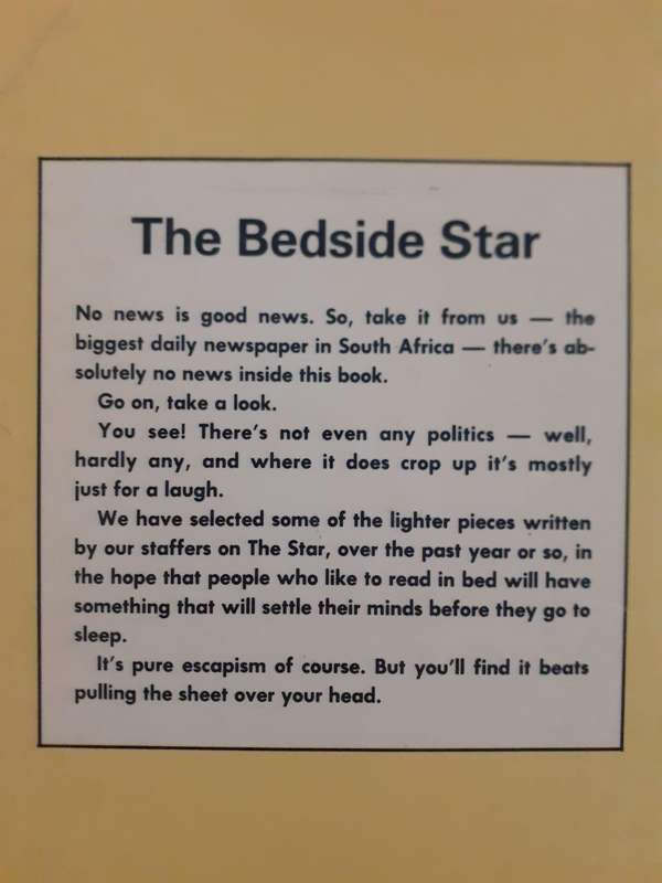 The Bedside Star ~ Edited by James Clarke