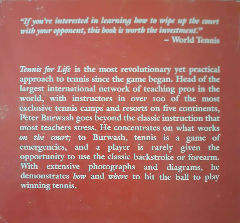 Tennis For Life ~ Peter Burwash