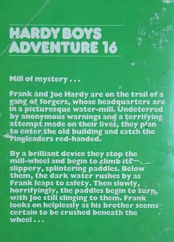 THE HARDY BOYS (2 books) The Mark on the Door & The Secret of the Old Mill ~ Franklin W Dixon