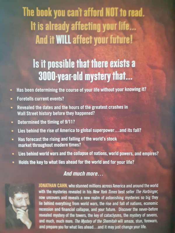 The Mystery of the Shemitah ~ Jonathan Cahan