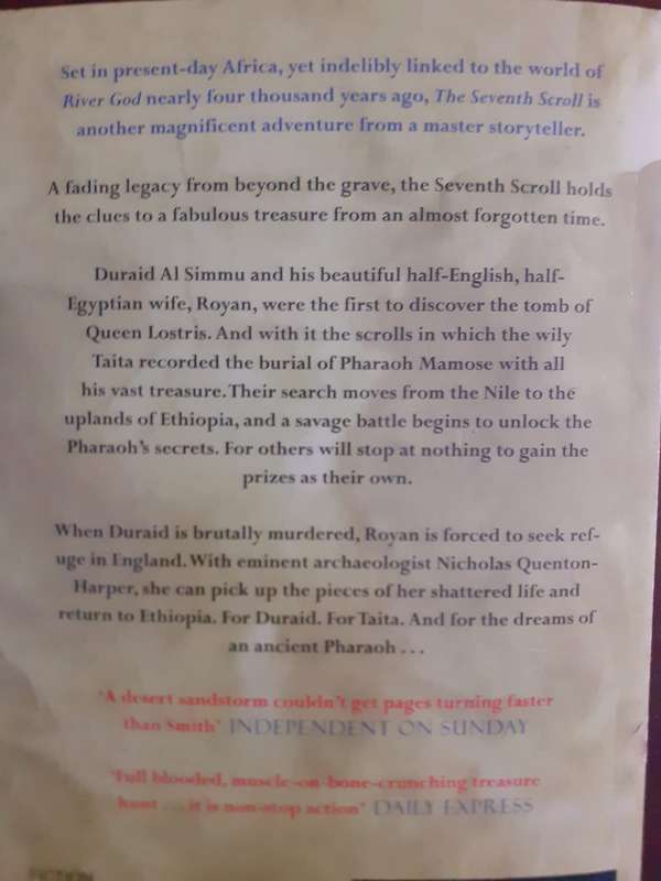The Seventh Scroll ~ Wilbur Smith