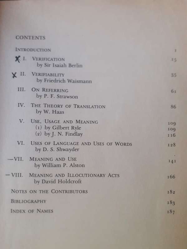 The Theory of Meaning ~ G H R Parkinson