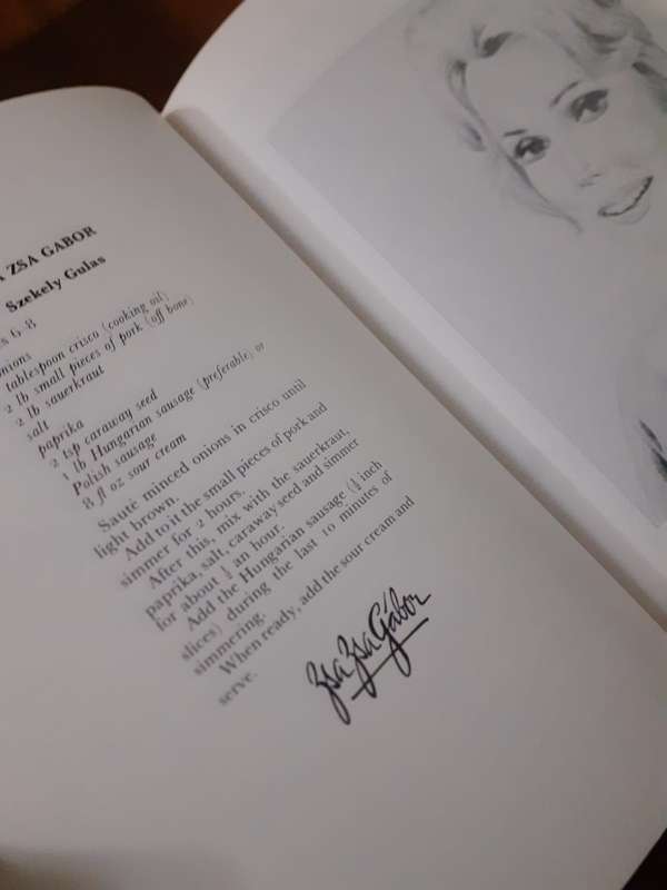 The White Elephant Celebrity Cookbook ~ compiled by Stella Richman