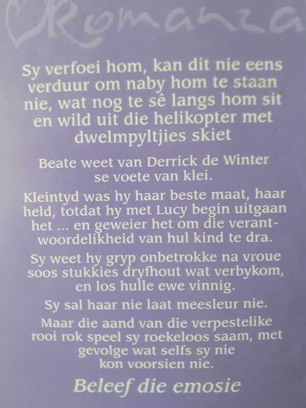 2 x Romanza boeke deur Mari Roberts