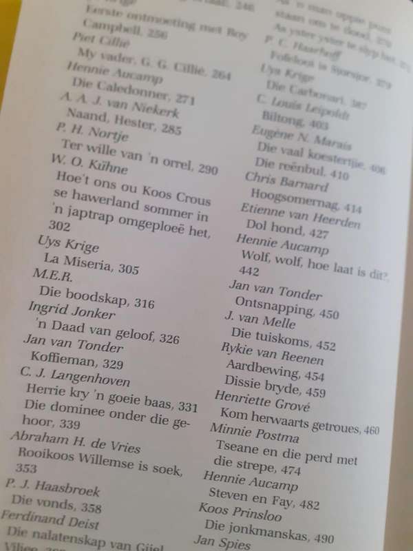 VERTELLERS - Die Groot Afrikaanse Verhaalboek ~ saamgestel deur Merwe Scholtz