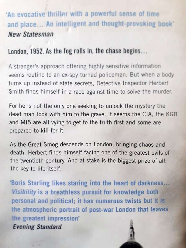 Visibility ~ Boris Starling