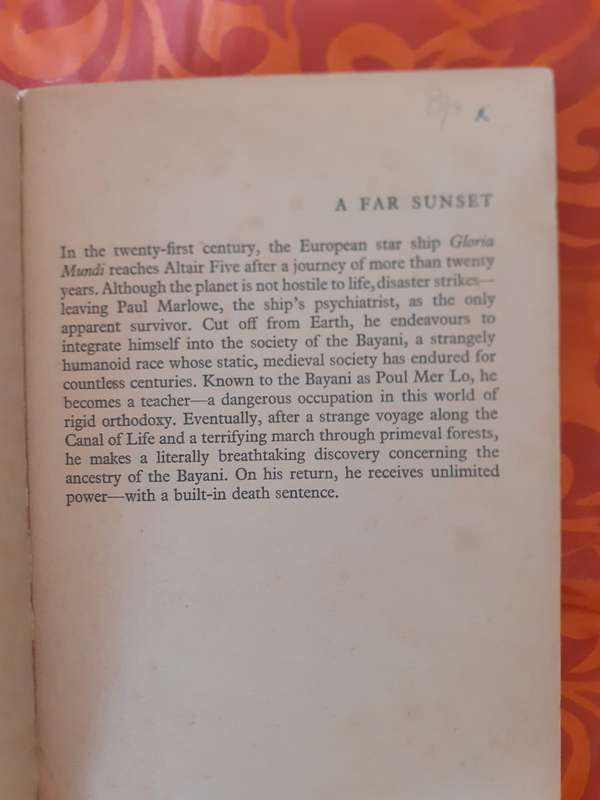 A Far Sunset ~ Edmund Cooper