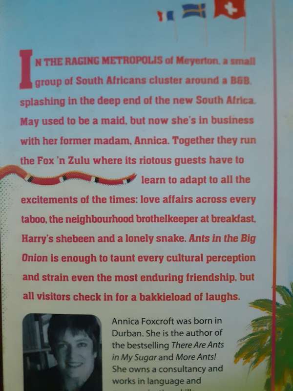 3 books by Annica Foxcroft - There Are Ants in my Sugar / More Ants / Ants in the Big Onion