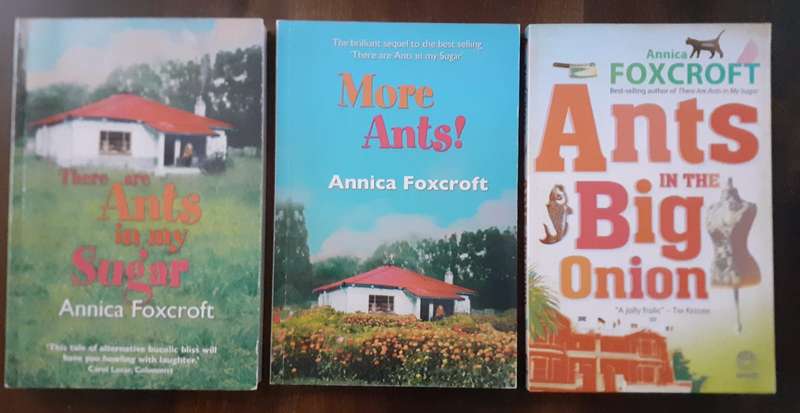 3 books by Annica Foxcroft - There Are Ants in my Sugar / More Ants / Ants in the Big Onion