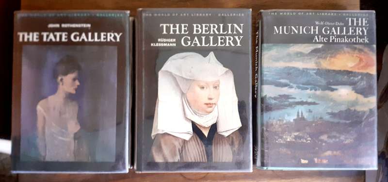 Set of 3 Art Gallery Books