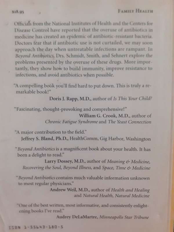 Beyond Antibiotics ~ Schmidt / Smith / Schnert
