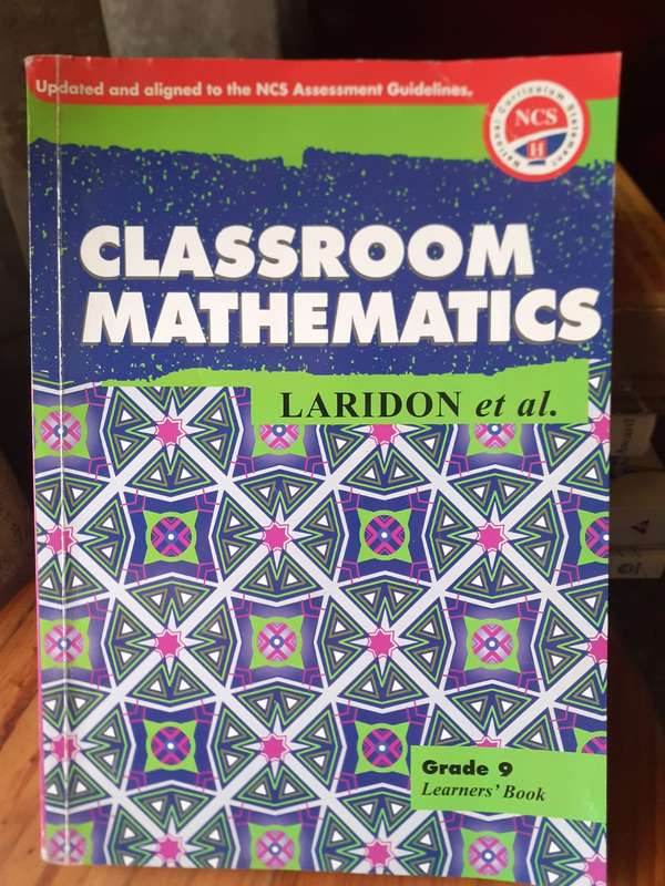 Classroom Mathematics Grade 9 ~ Laridon et al.