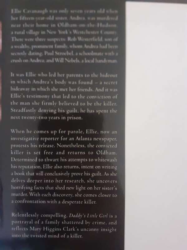 Daddy's Little Girl ~ Mary Higgins Clark