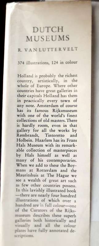 Dutch Museums ~ R van Luttervelt