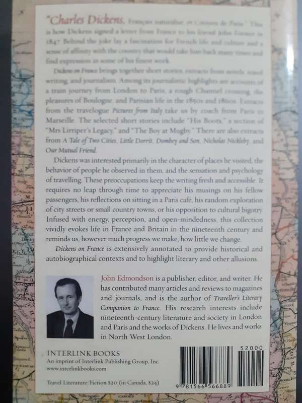 Dickens on France ~ edited by John Edmonson