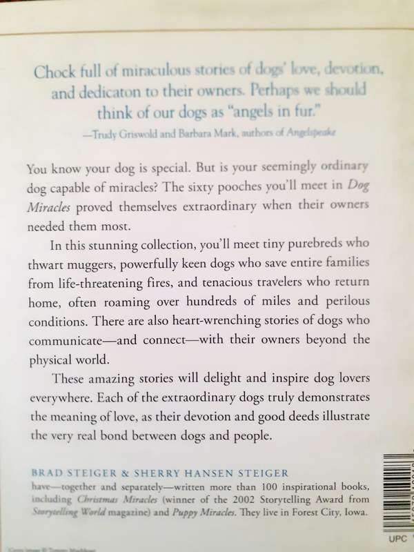 Dog Miracles ~ Brad & Sherry Steiger