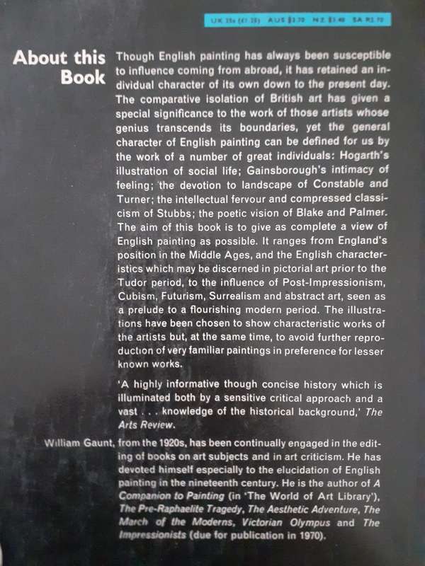 A Concise History of English Painting ~ William Gaunt