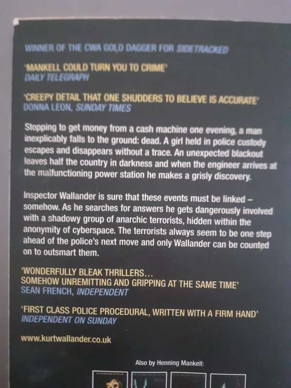 Firewall ~ Henning Mankell