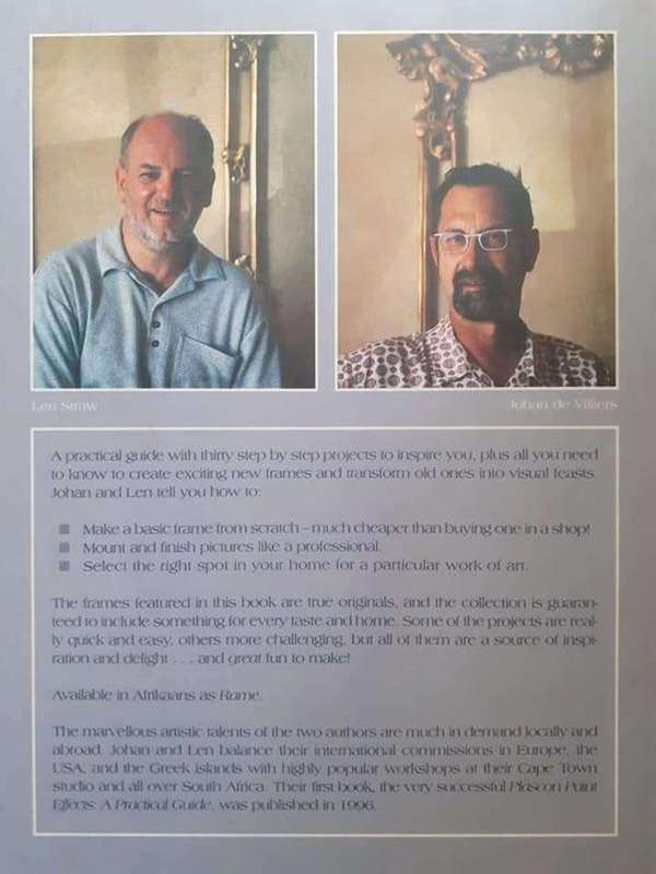 Frames: A South African Perspective on Art and Crafting ~ Johan de Villiers and Len Straw