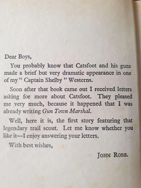 Gun Town Marshal ~ John Robb