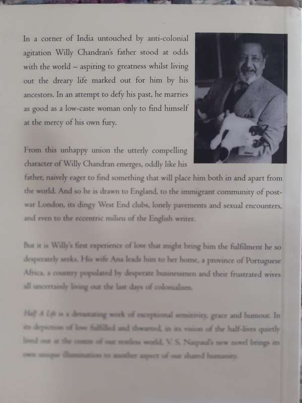 Half A Life ~ V S Naipaul