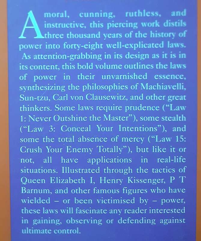 The 48 Laws of POWER ~ Robert Greene