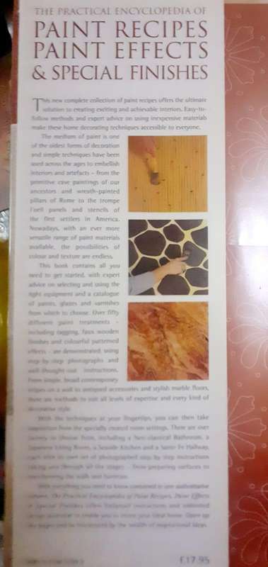 The Practical Encyclopedia of Paint Recipes Paint Effects & Special Finishes ~ Sacha Cohen