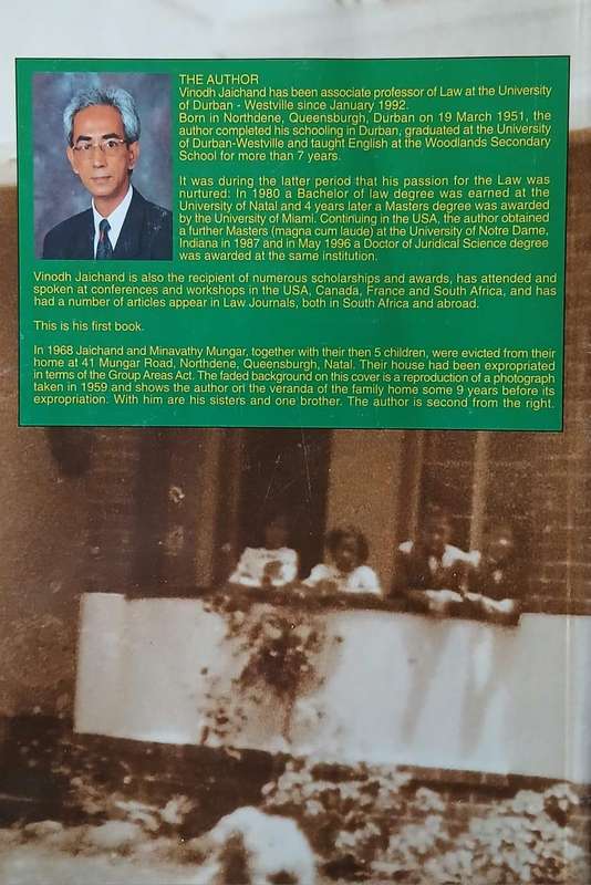 Restitution of Land Rights - A Workbook ~ Vinodh Jaichand