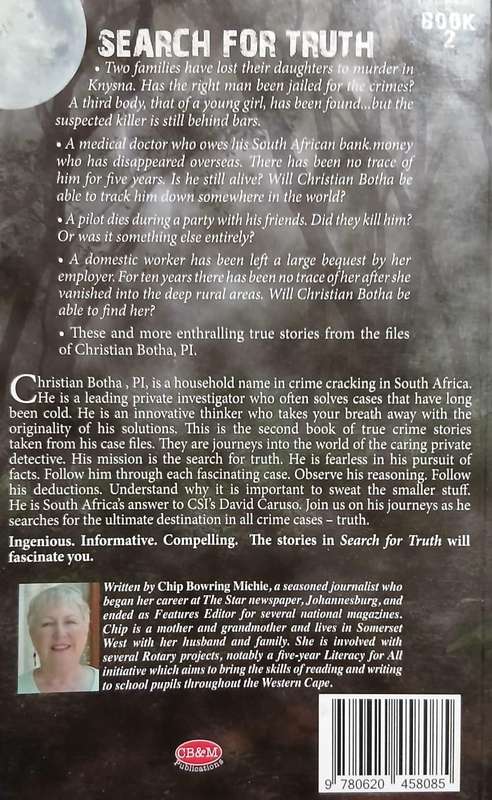 Search for Truth (Book 2) ~ Chip Michie (signed by Christian Botha PI)
