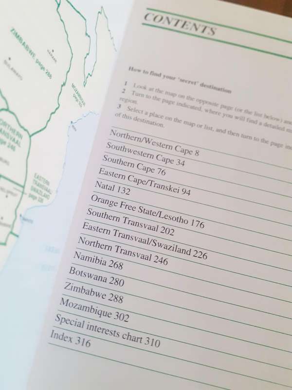 Secret Southern Africa ~ edited by Vincent le Roux, published by AA