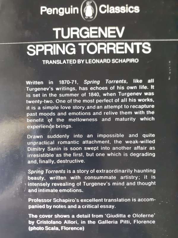 Spring Torrents ~ Ivan Turgenev