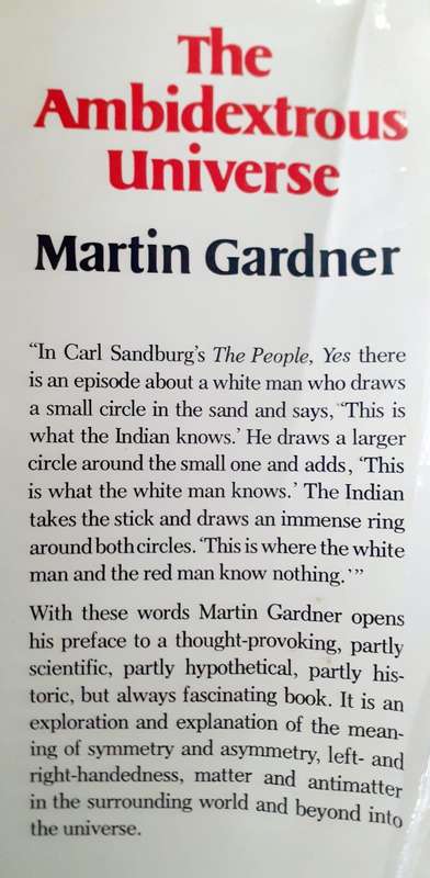 The Ambidextrous Universe ~ Martin Gardner