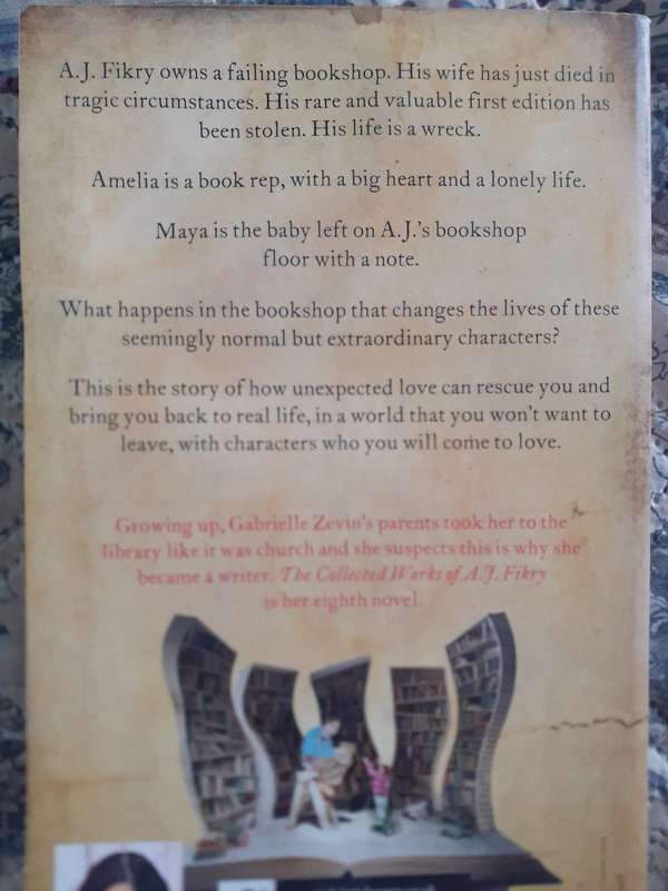 The Collected Works of A J Fikry ~ Gabrielle Zevin